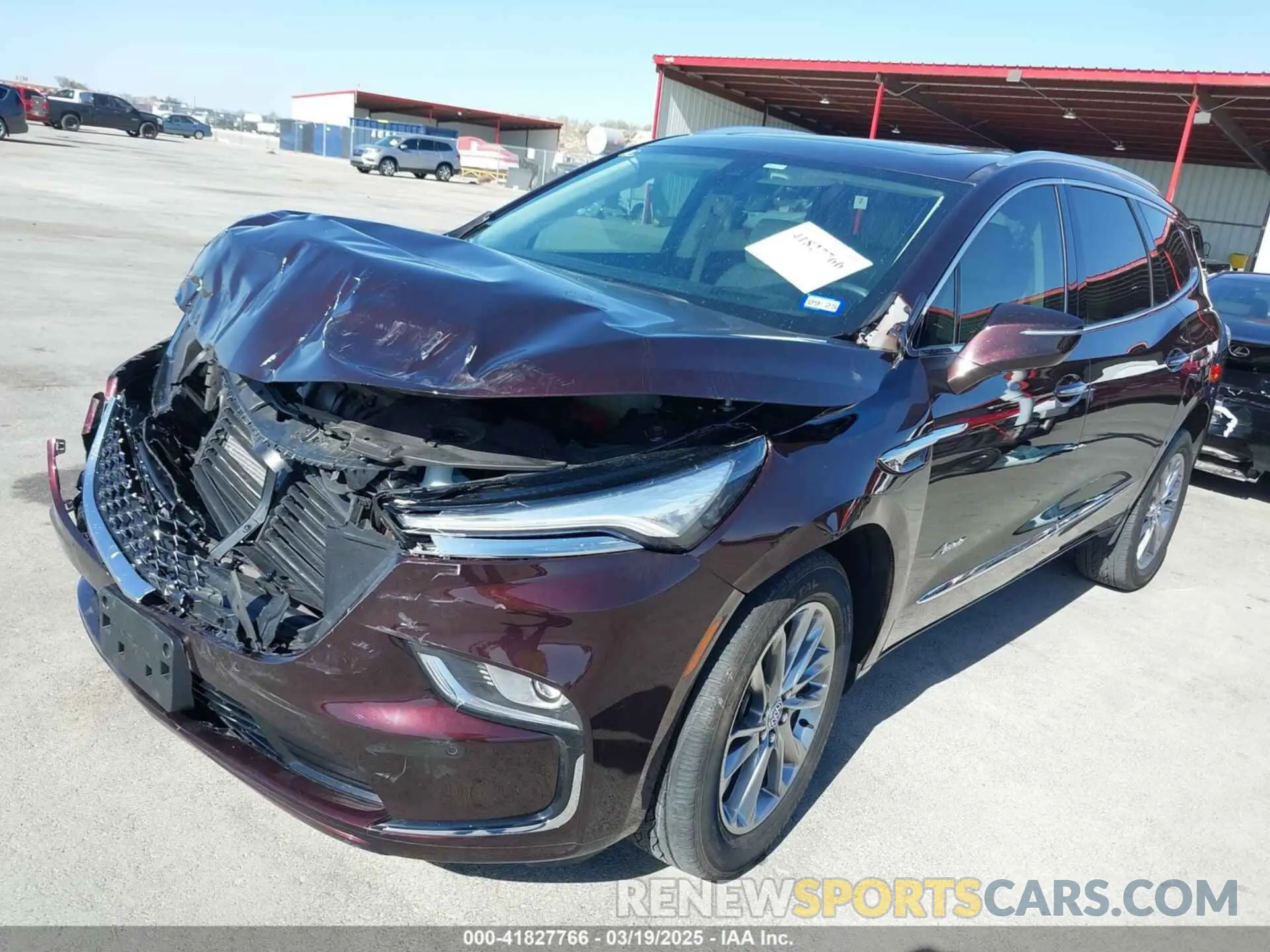 2 Photograph of a damaged car 5GAERDKW6RJ110662 BUICK ENCLAVE 2024