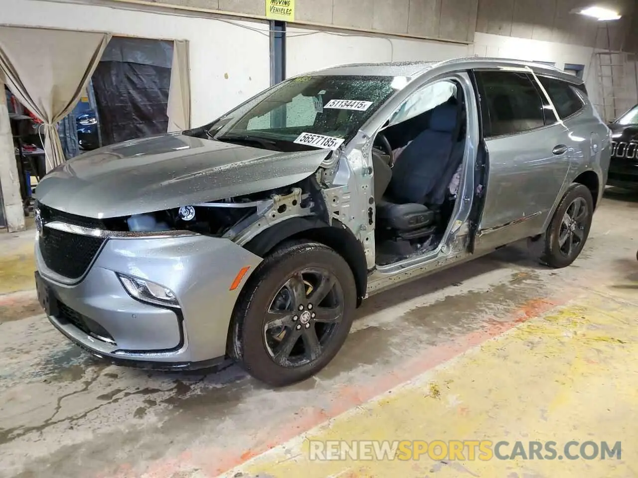 1 Photograph of a damaged car 5GAEVAKW4RJ104322 BUICK ENCLAVE 2024