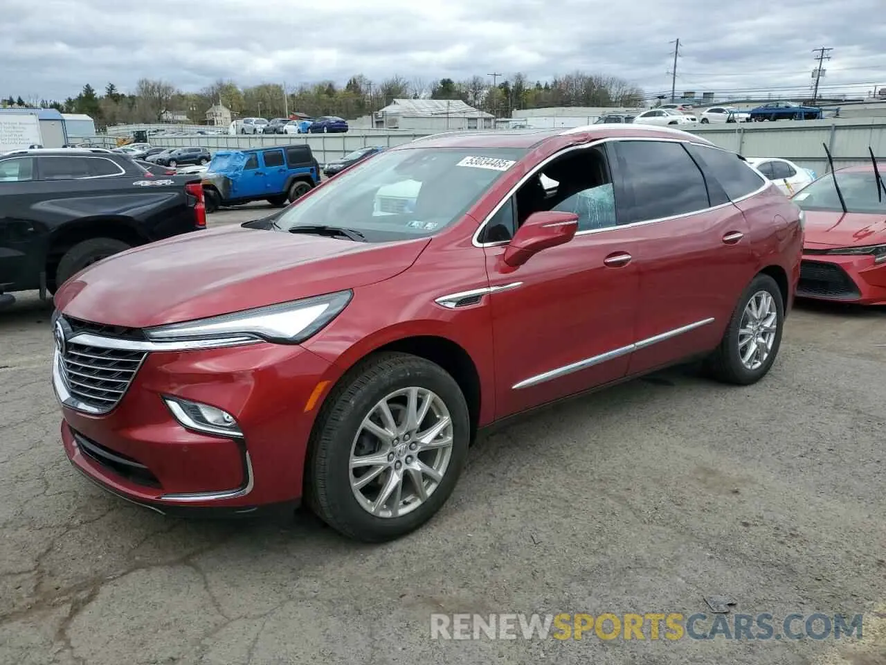 1 Photograph of a damaged car 5GAEVAKW8RJ126209 BUICK ENCLAVE 2024