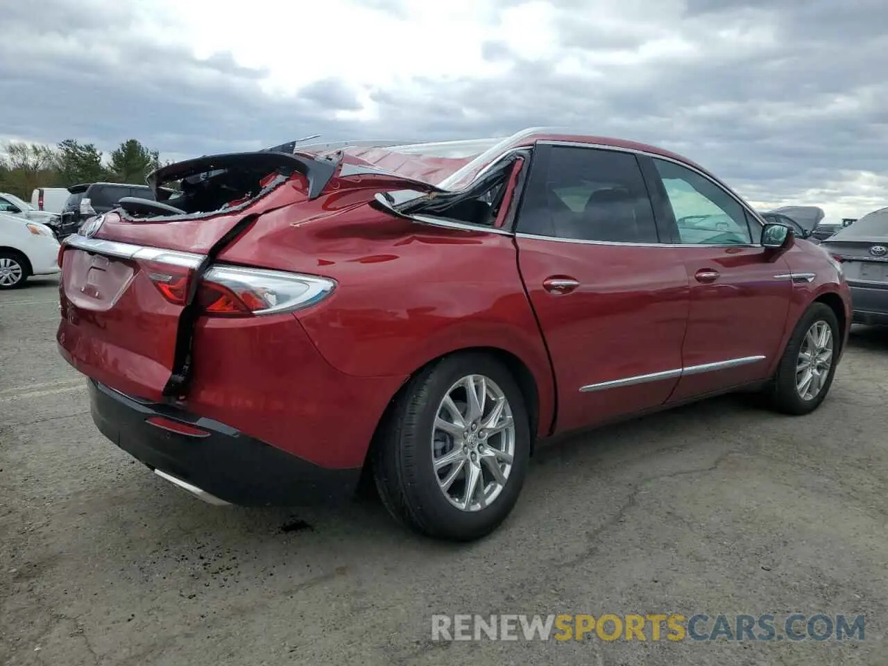 3 Photograph of a damaged car 5GAEVAKW8RJ126209 BUICK ENCLAVE 2024
