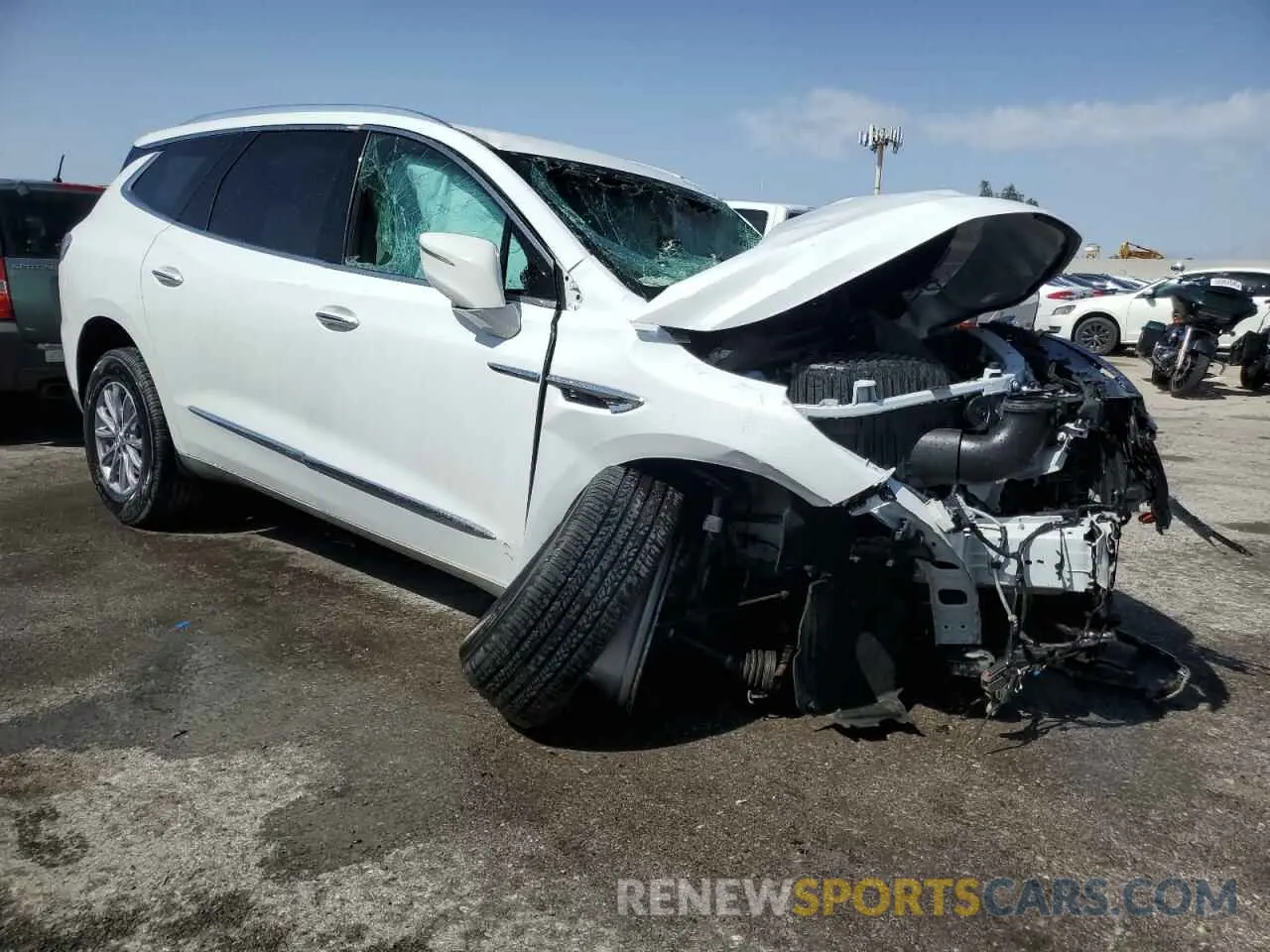4 Photograph of a damaged car 5GAEVBKW1RJ124128 BUICK ENCLAVE 2024