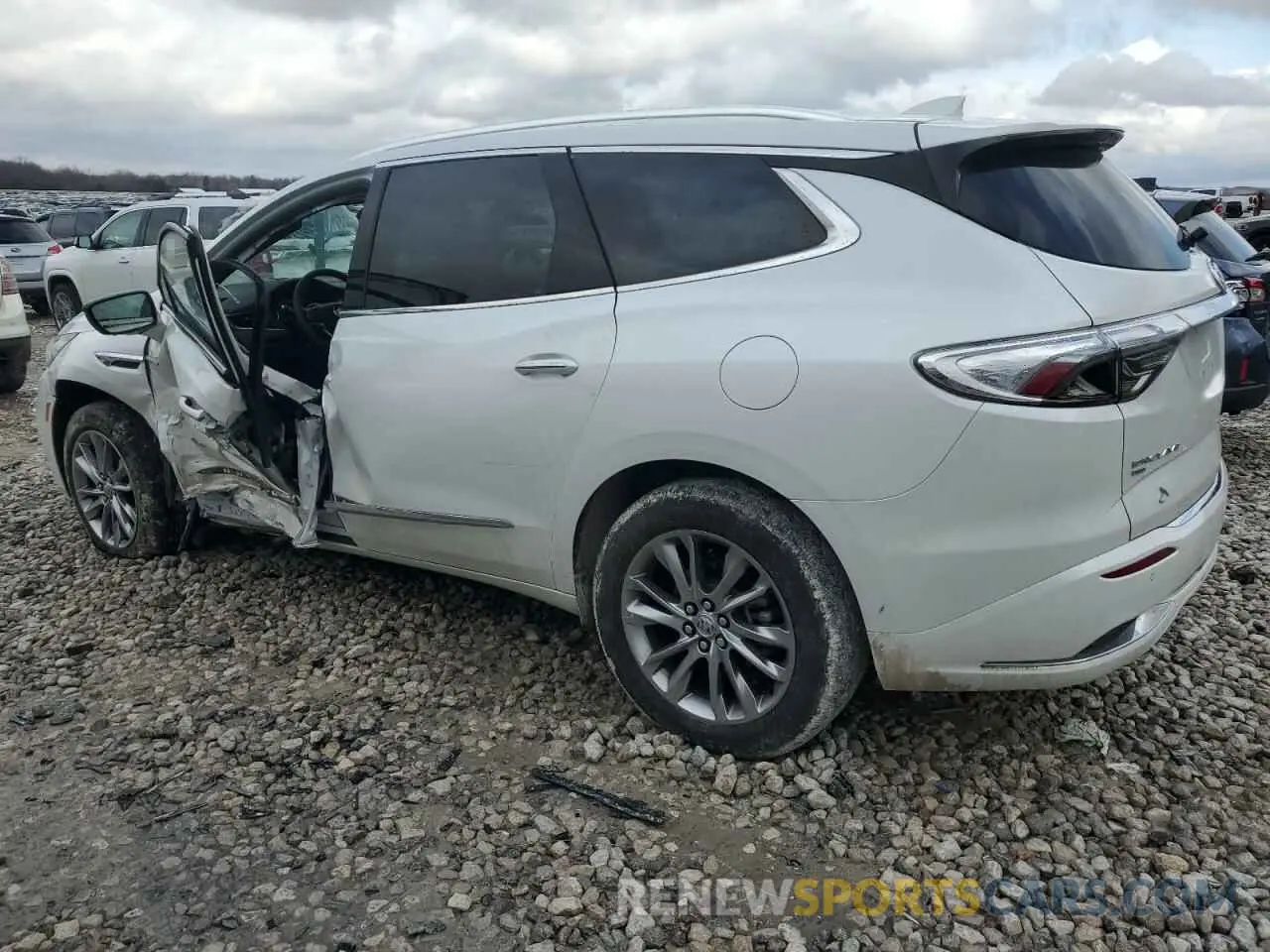 2 Photograph of a damaged car 5GAEVCKW0RJ120433 BUICK ENCLAVE 2024