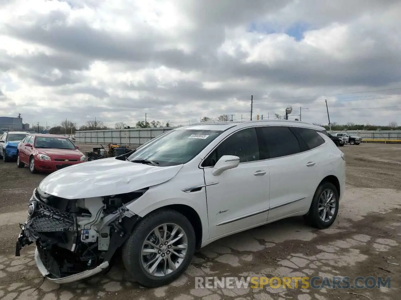 1 Photograph of a damaged car 5GAEVCKW0RJ126698 BUICK ENCLAVE 2024