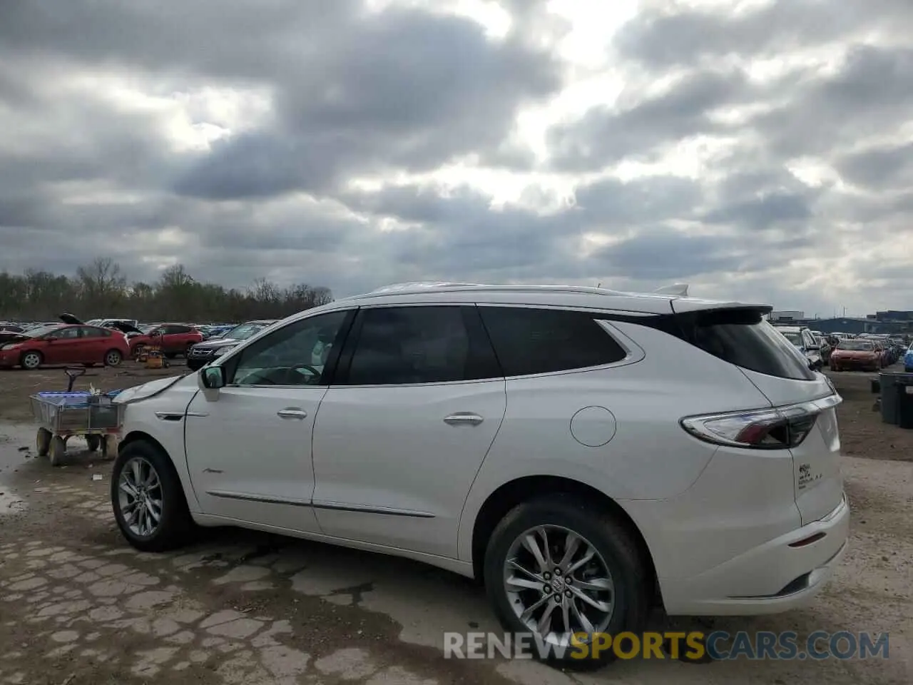 2 Photograph of a damaged car 5GAEVCKW0RJ126698 BUICK ENCLAVE 2024