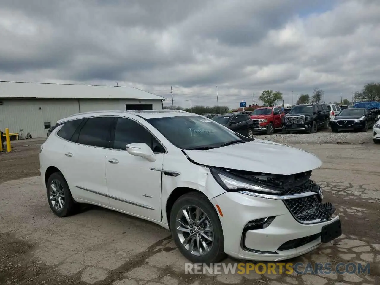 4 Photograph of a damaged car 5GAEVCKW0RJ126698 BUICK ENCLAVE 2024