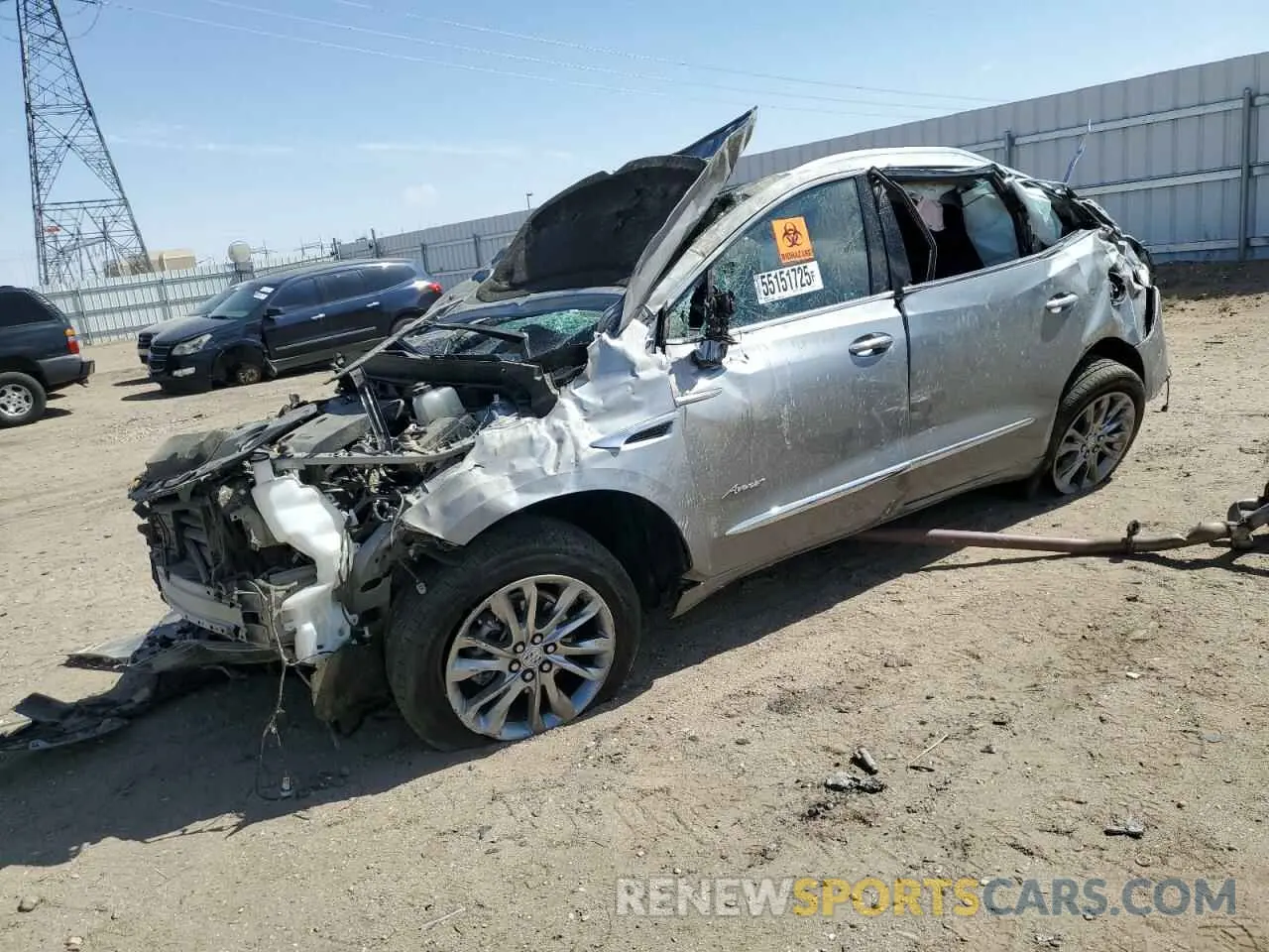 1 Photograph of a damaged car 5GAEVCKW1RJ117511 BUICK ENCLAVE 2024