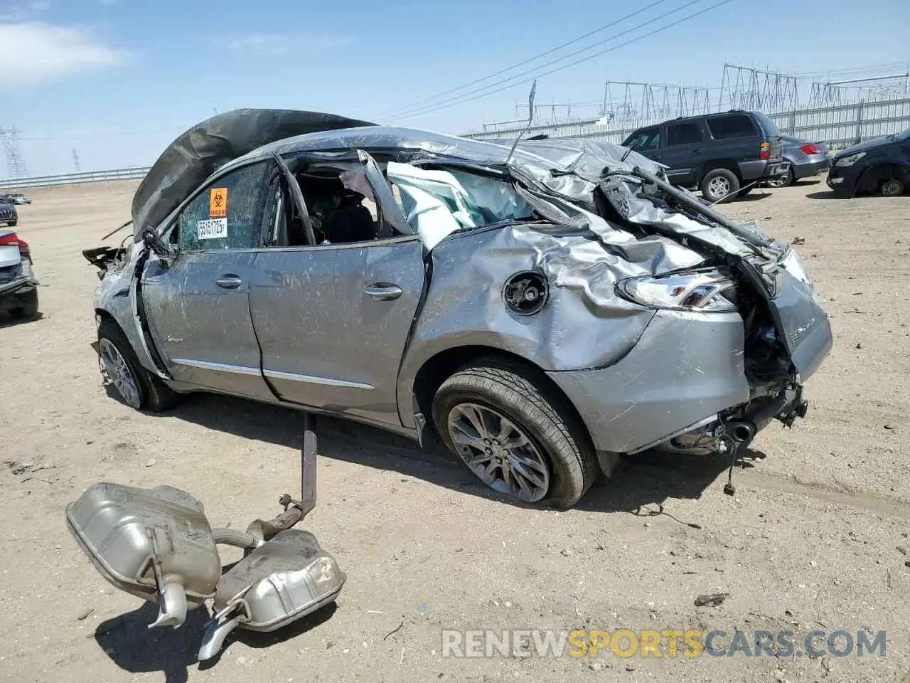 2 Photograph of a damaged car 5GAEVCKW1RJ117511 BUICK ENCLAVE 2024
