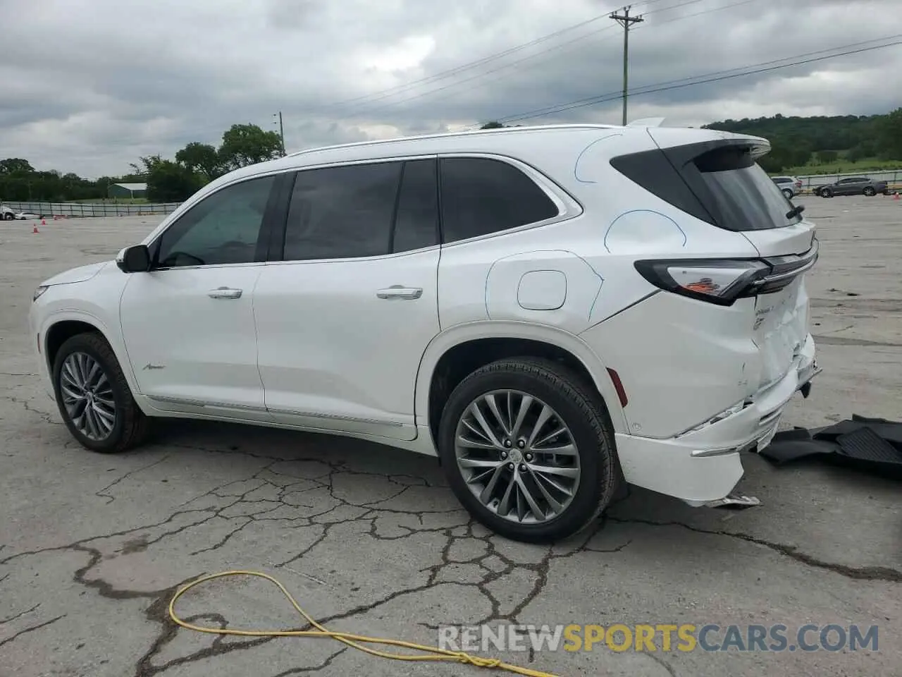 2 Photograph of a damaged car 5GAERCRS8SJ123805 BUICK ENCLAVE 2025