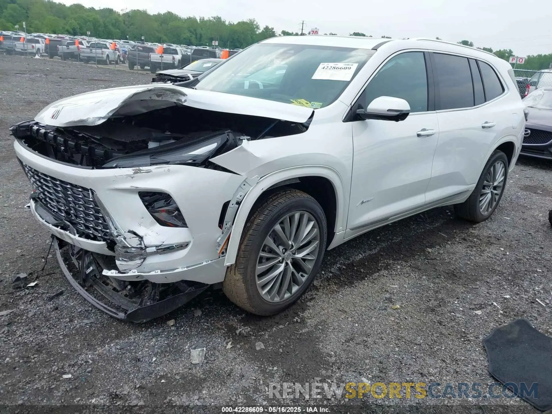 2 Photograph of a damaged car 5GAEVCRSXSJ110405 BUICK ENCLAVE 2025