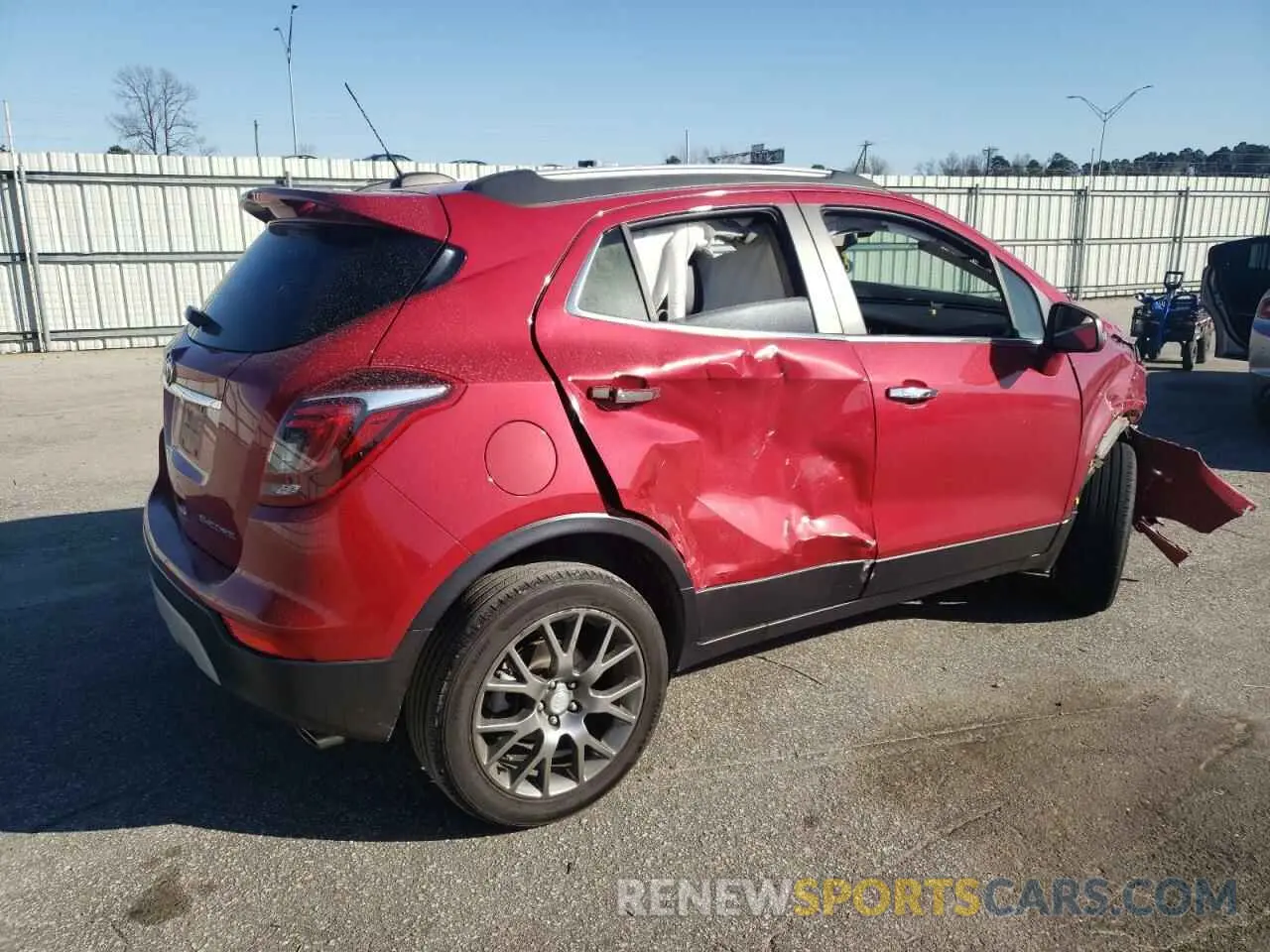 3 Photograph of a damaged car KL4CJ1SB2KB764657 BUICK ENCORE 2019