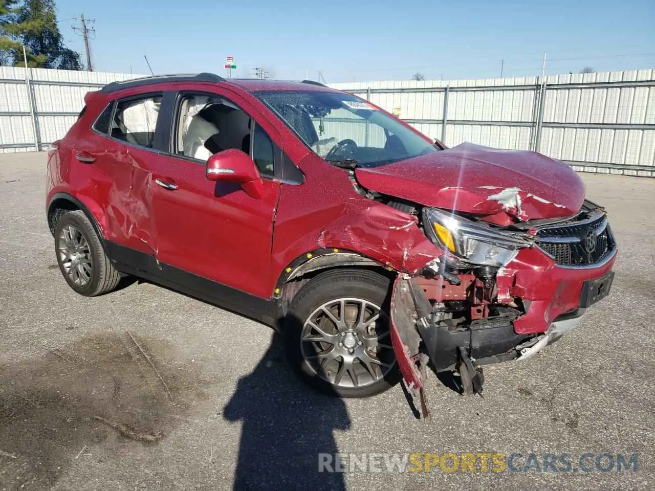 4 Photograph of a damaged car KL4CJ1SB2KB764657 BUICK ENCORE 2019