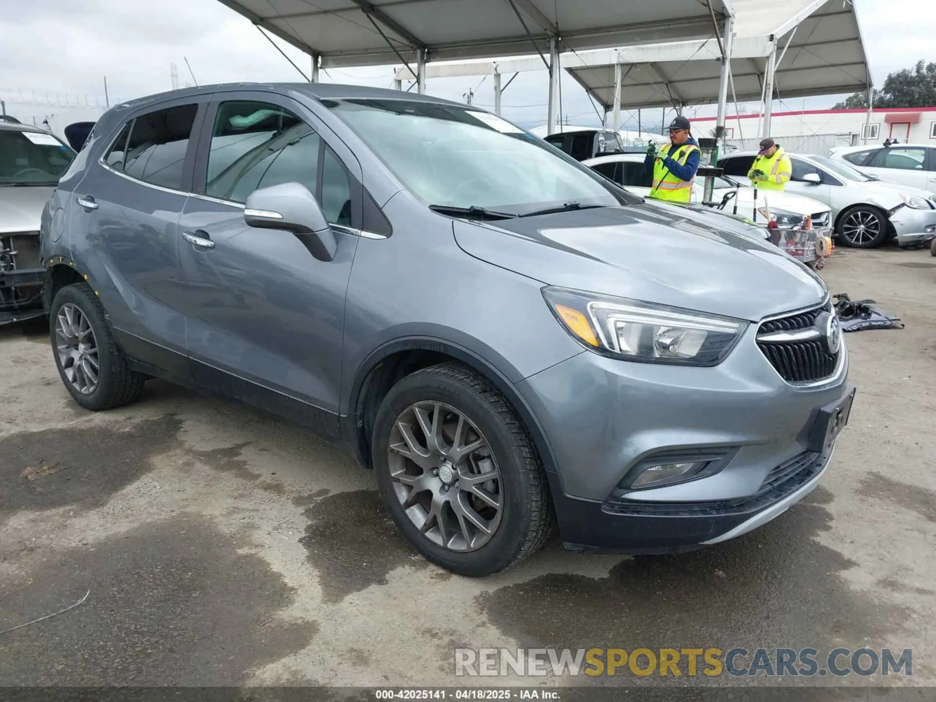 1 Photograph of a damaged car KL4CJ1SB3KB744708 BUICK ENCORE 2019