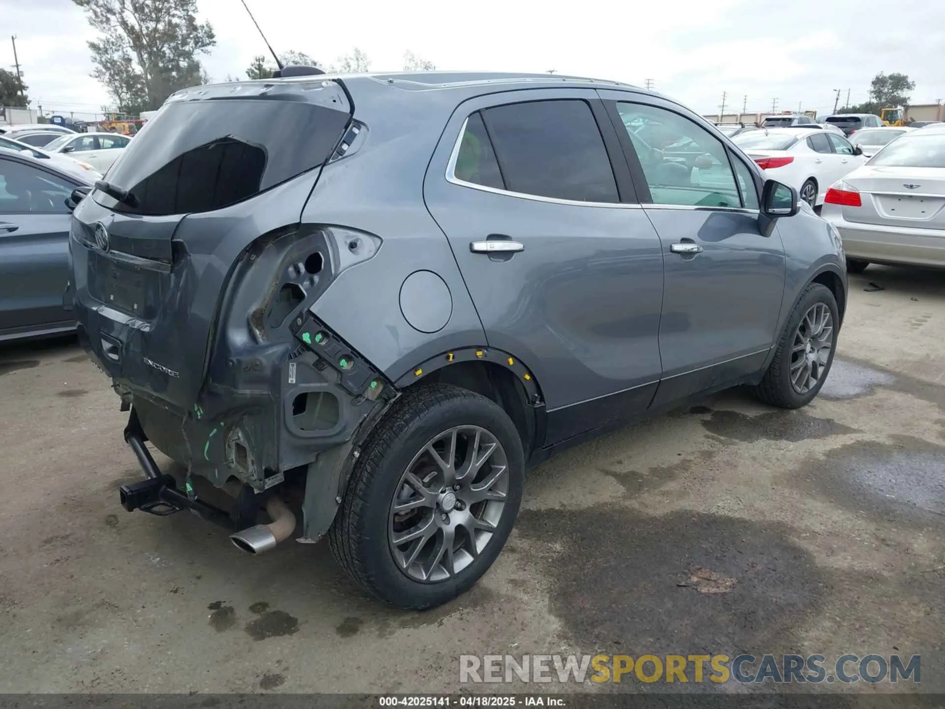 4 Photograph of a damaged car KL4CJ1SB3KB744708 BUICK ENCORE 2019