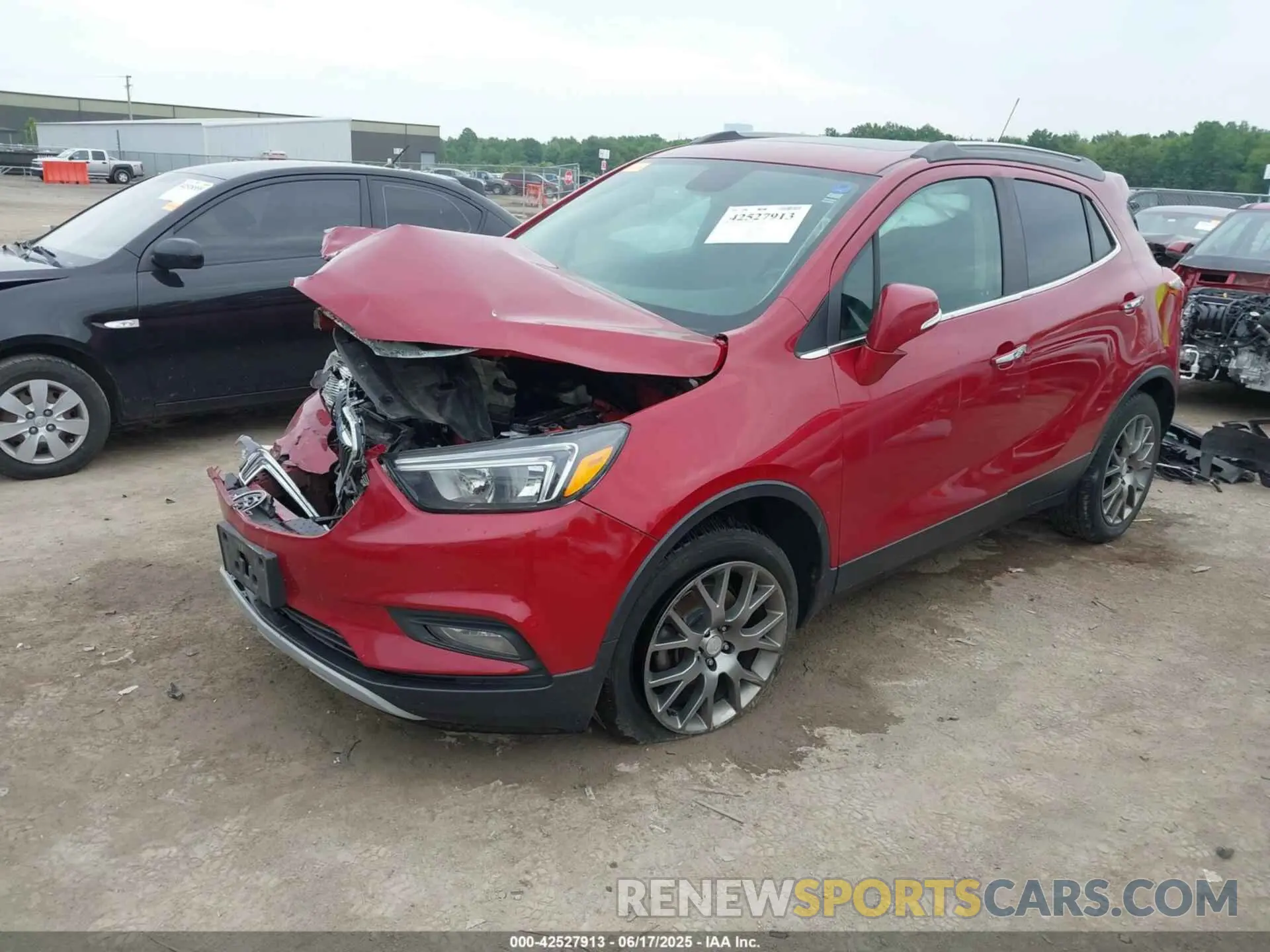 2 Photograph of a damaged car KL4CJ1SB5KB905186 BUICK ENCORE 2019