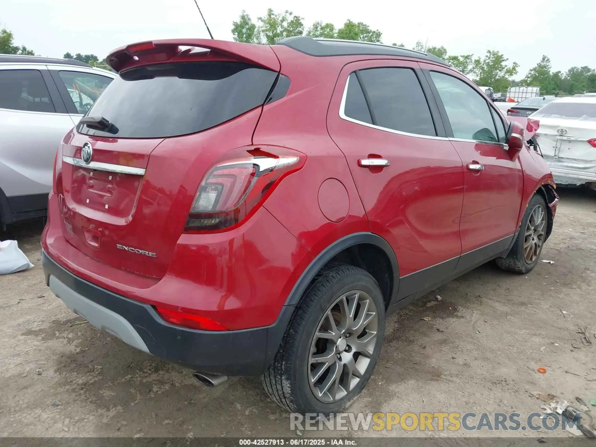 4 Photograph of a damaged car KL4CJ1SB5KB905186 BUICK ENCORE 2019