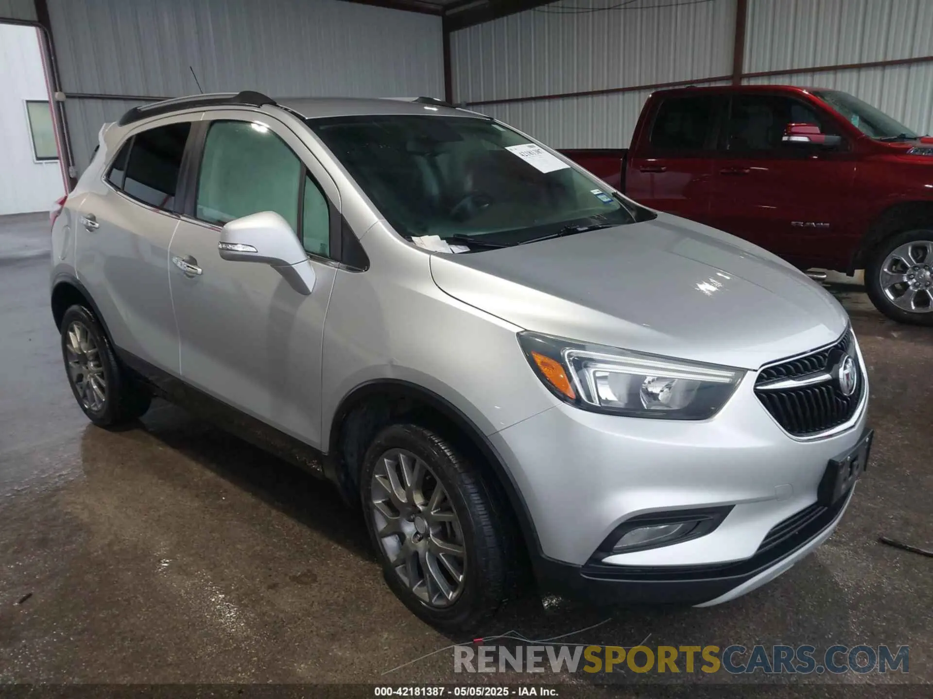 1 Photograph of a damaged car KL4CJ1SB6KB832877 BUICK ENCORE 2019