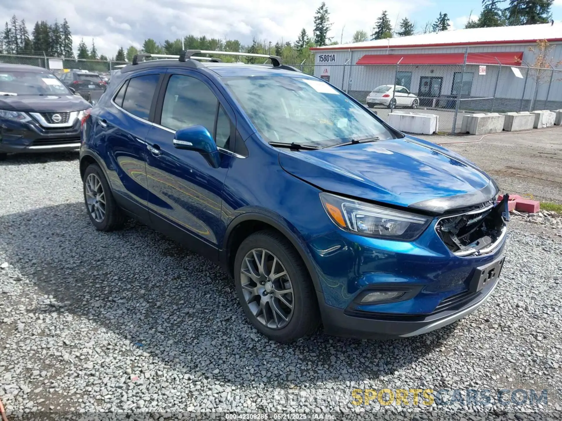 1 Photograph of a damaged car KL4CJ1SB7KB796729 BUICK ENCORE 2019
