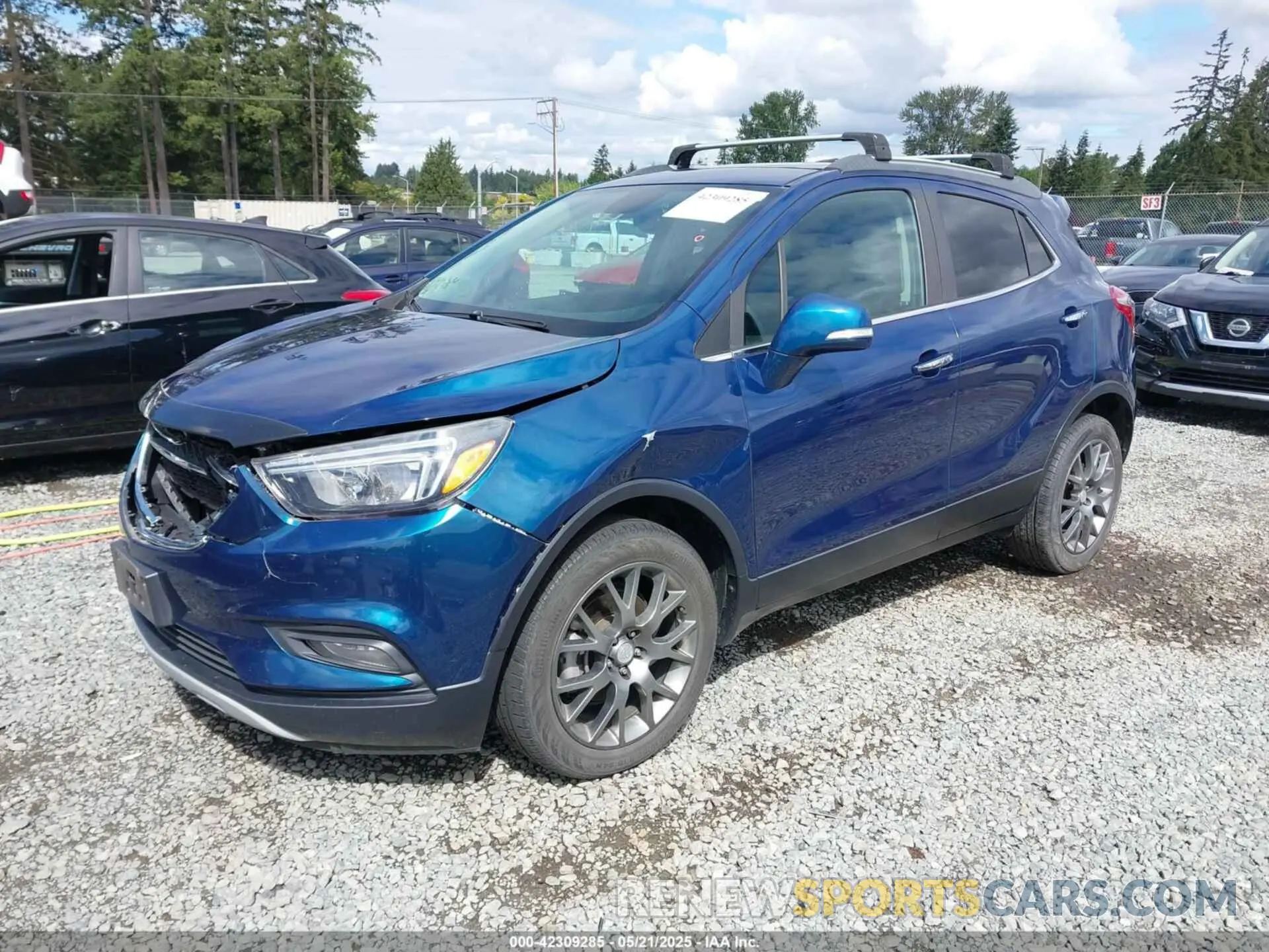 2 Photograph of a damaged car KL4CJ1SB7KB796729 BUICK ENCORE 2019