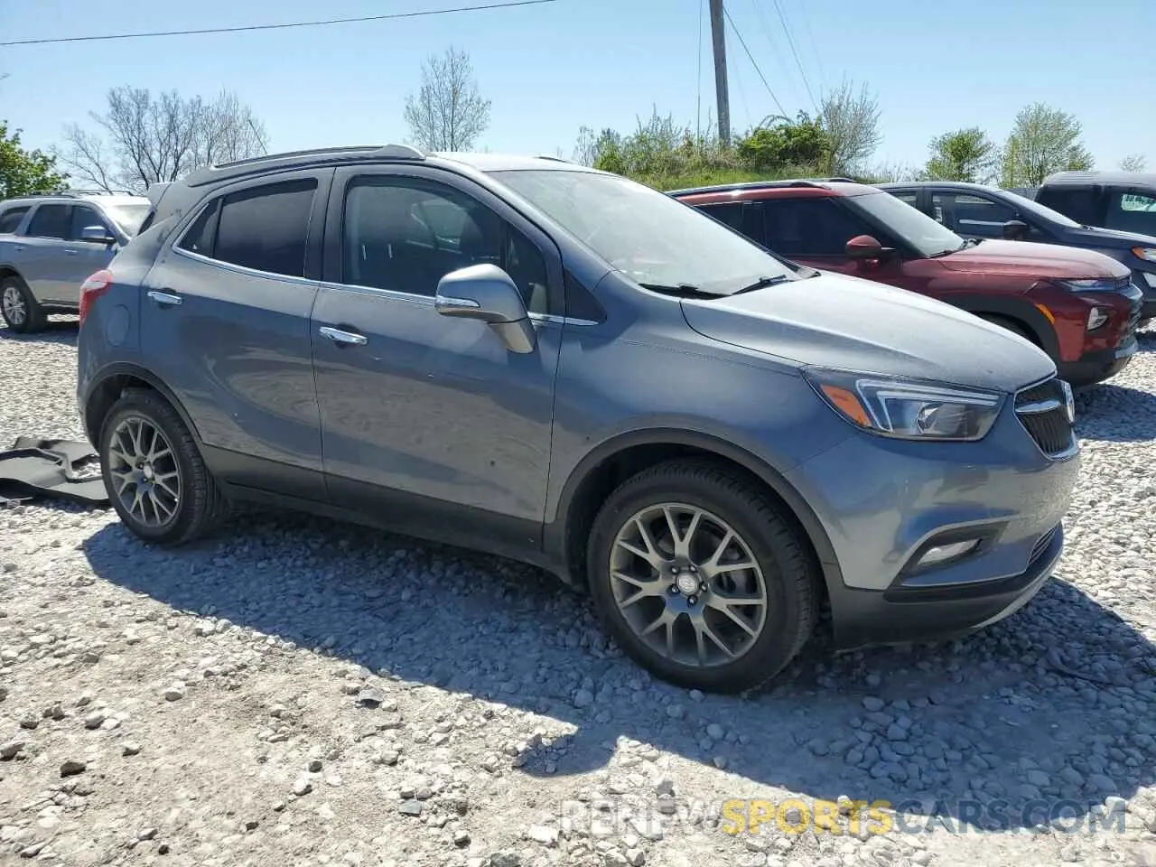 4 Photograph of a damaged car KL4CJ1SB7KB797153 BUICK ENCORE 2019