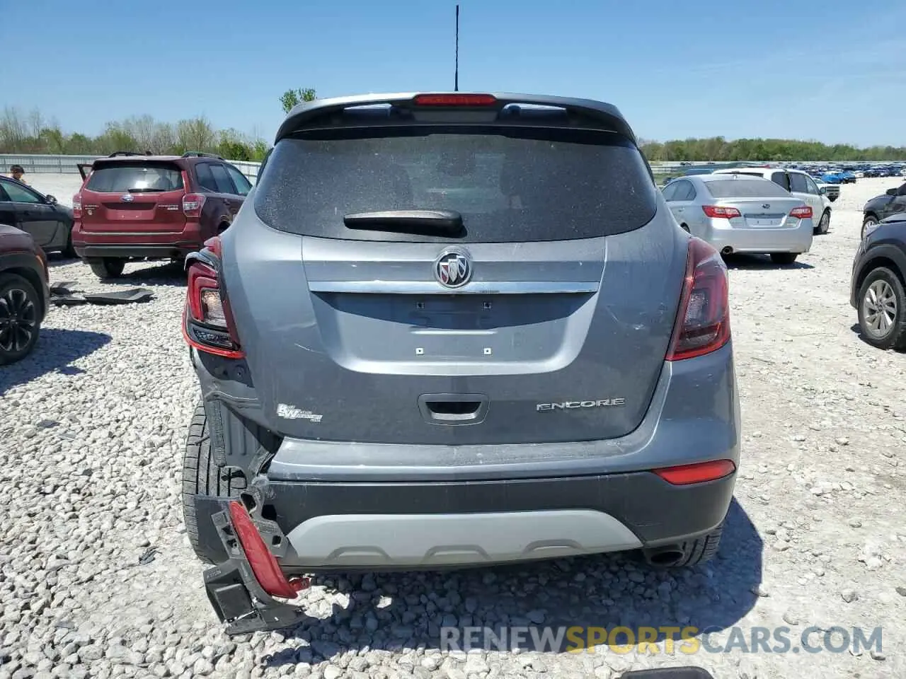 6 Photograph of a damaged car KL4CJ1SB7KB797153 BUICK ENCORE 2019
