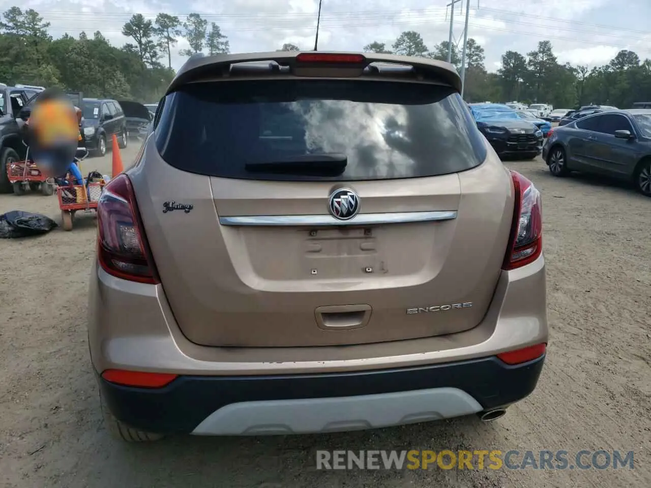 6 Photograph of a damaged car KL4CJ1SB8KB718301 BUICK ENCORE 2019