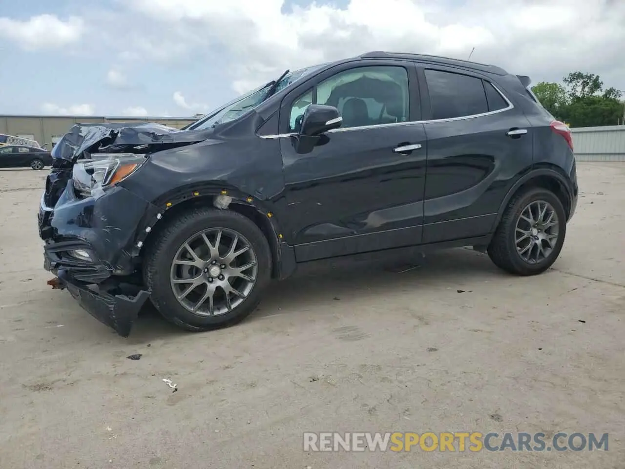 1 Photograph of a damaged car KL4CJ1SM0KB726507 BUICK ENCORE 2019