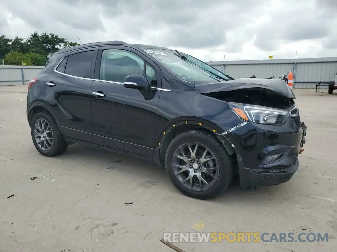 4 Photograph of a damaged car KL4CJ1SM0KB726507 BUICK ENCORE 2019