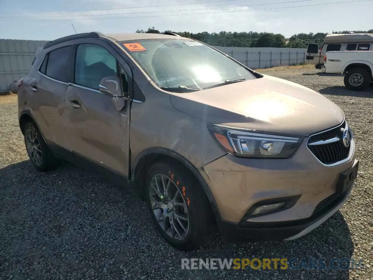 4 Photograph of a damaged car KL4CJ2SB1KB828354 BUICK ENCORE 2019