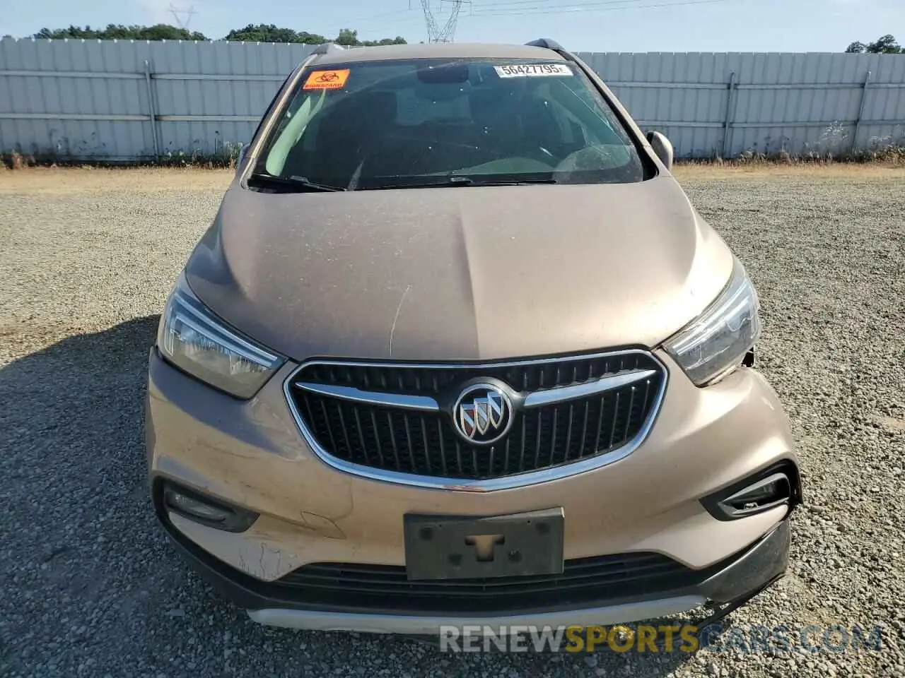 5 Photograph of a damaged car KL4CJ2SB1KB828354 BUICK ENCORE 2019