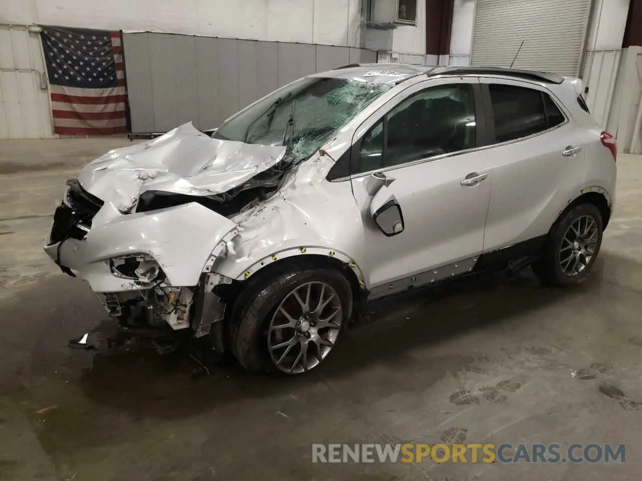 1 Photograph of a damaged car KL4CJ2SB3KB873523 BUICK ENCORE 2019