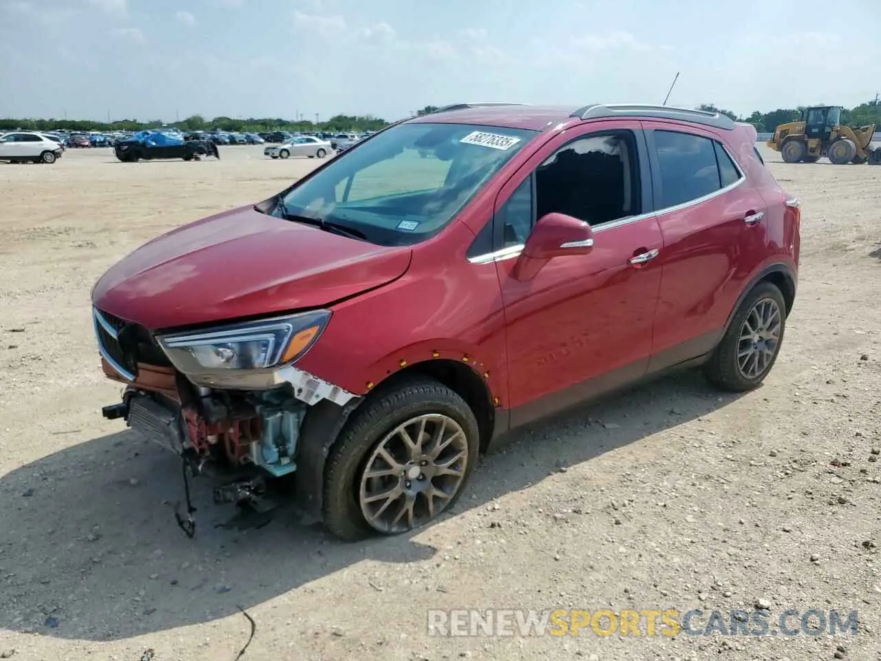1 Photograph of a damaged car KL4CJ2SB3KB873795 BUICK ENCORE 2019