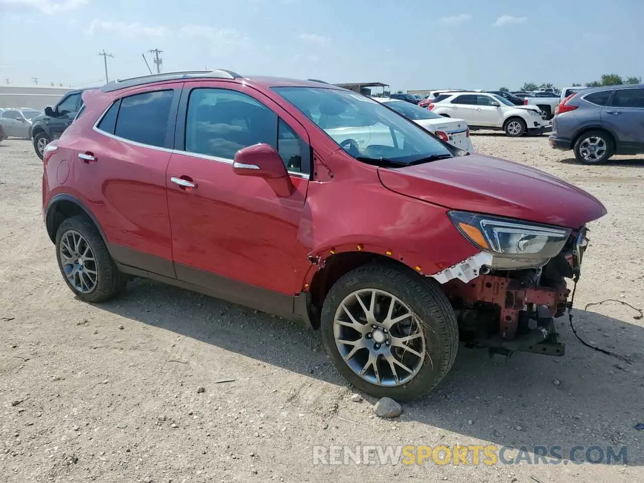 4 Photograph of a damaged car KL4CJ2SB3KB873795 BUICK ENCORE 2019