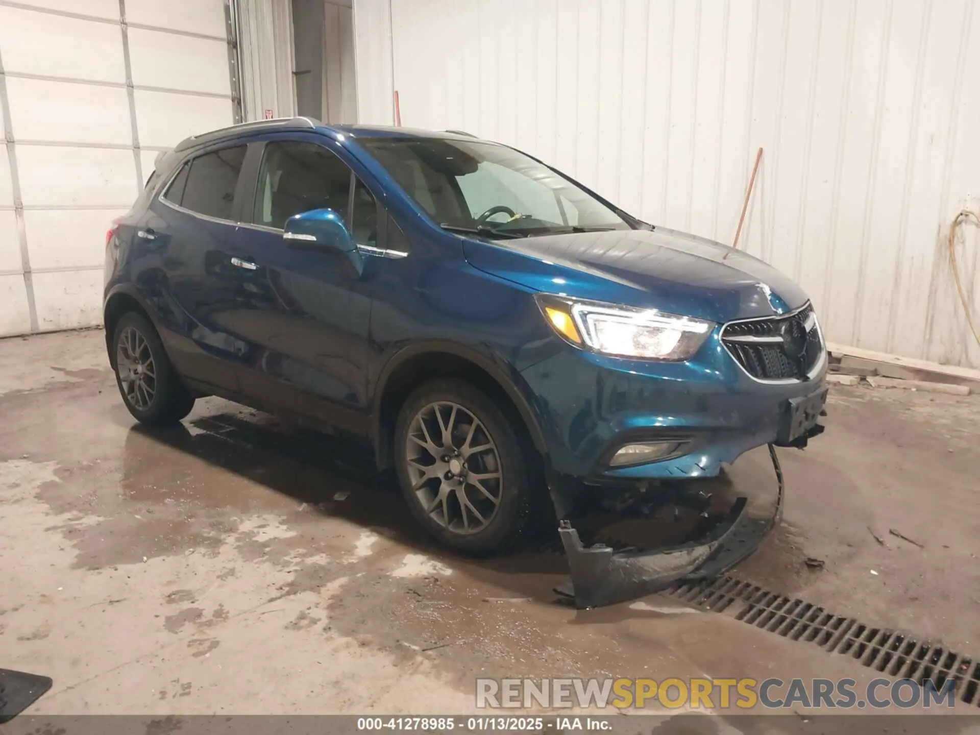 1 Photograph of a damaged car KL4CJ2SB4KB831376 BUICK ENCORE 2019