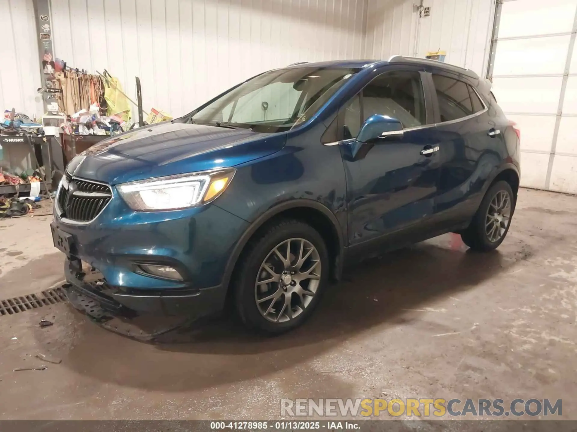 2 Photograph of a damaged car KL4CJ2SB4KB831376 BUICK ENCORE 2019
