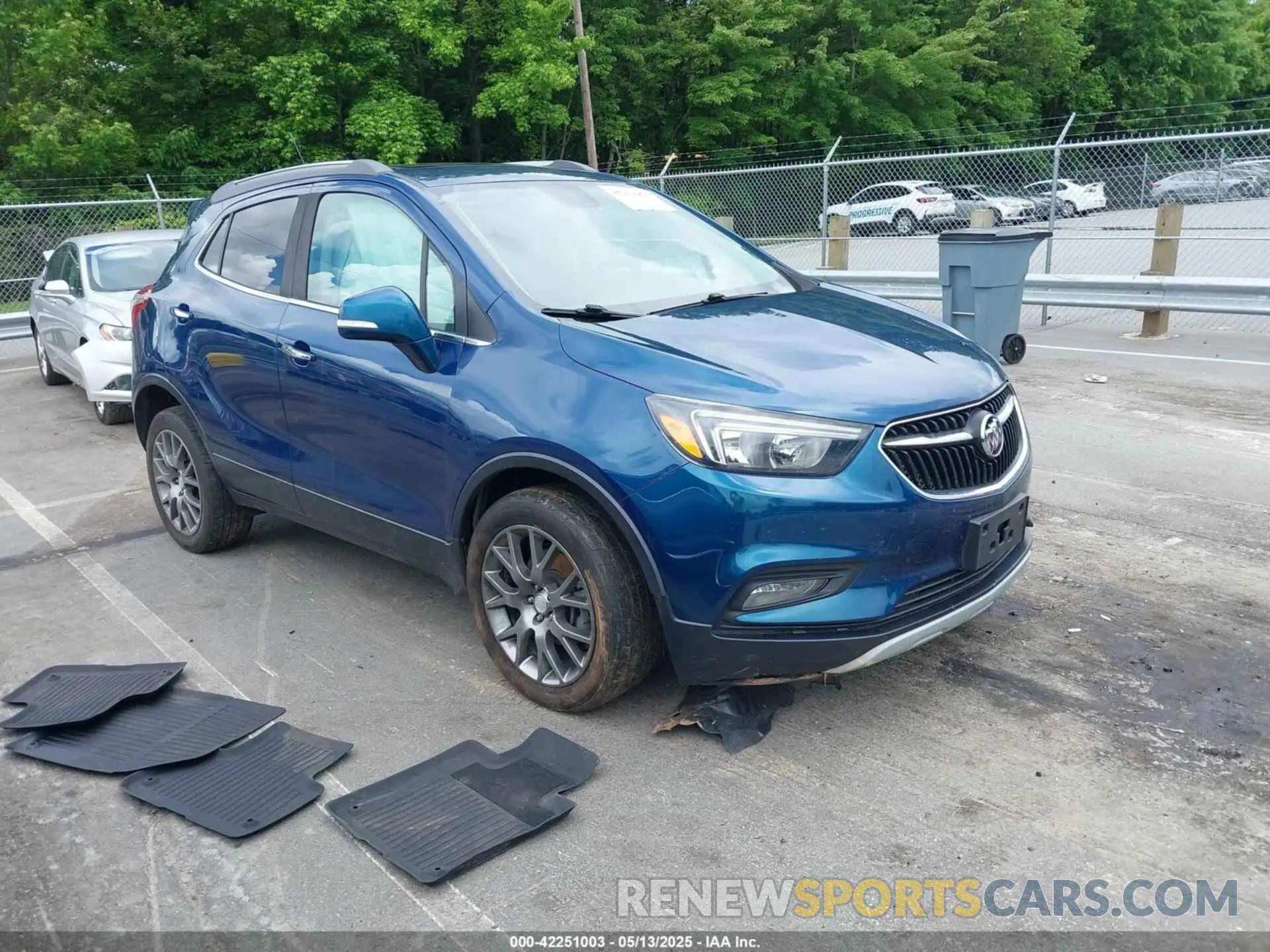1 Photograph of a damaged car KL4CJ2SB6KB795822 BUICK ENCORE 2019