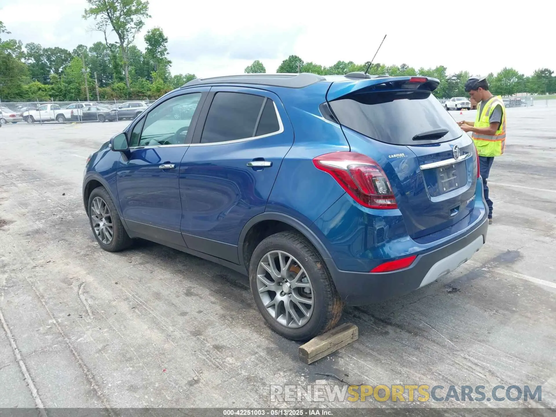 3 Photograph of a damaged car KL4CJ2SB6KB795822 BUICK ENCORE 2019
