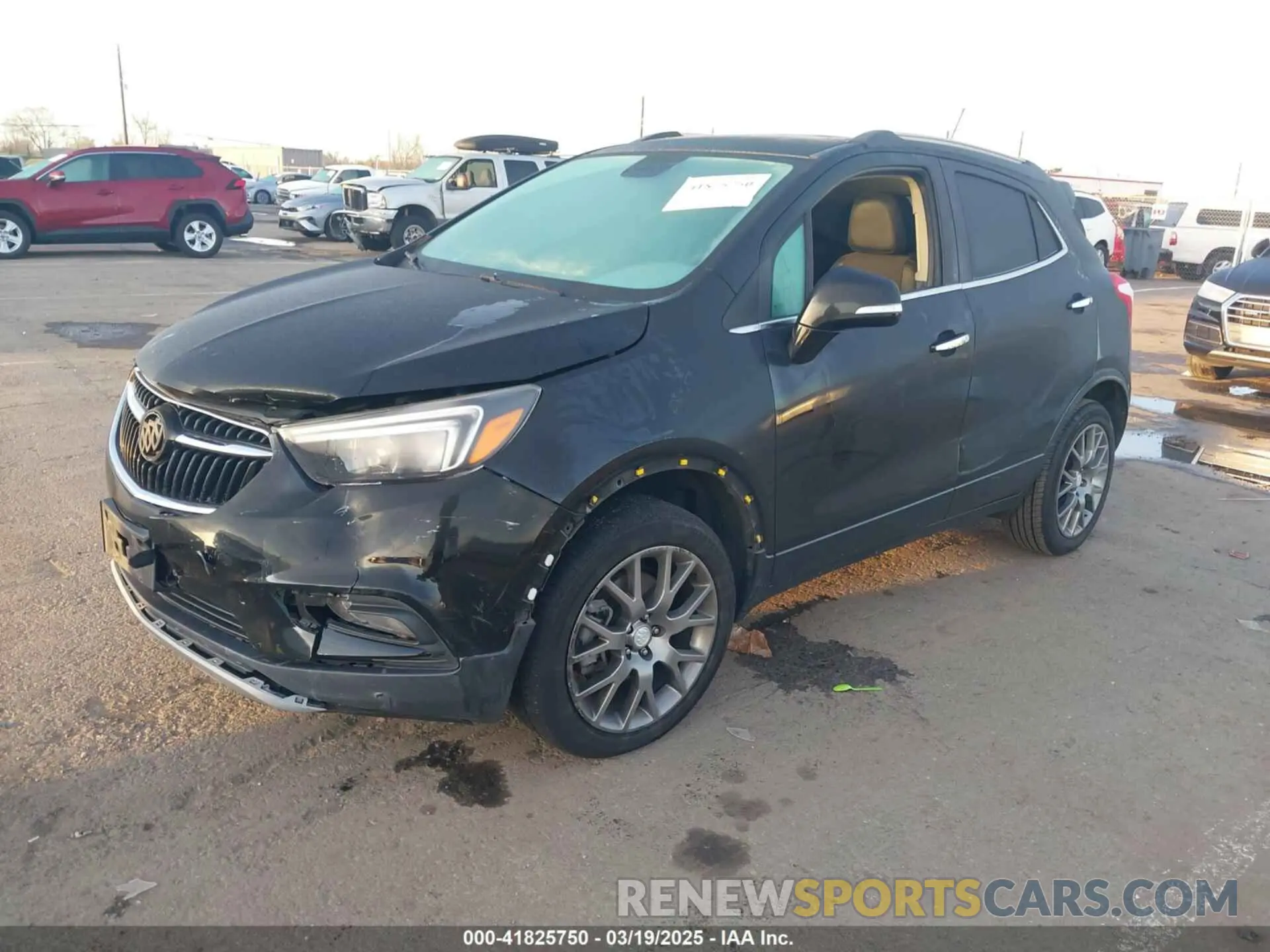 2 Photograph of a damaged car KL4CJ2SB6KB932208 BUICK ENCORE 2019