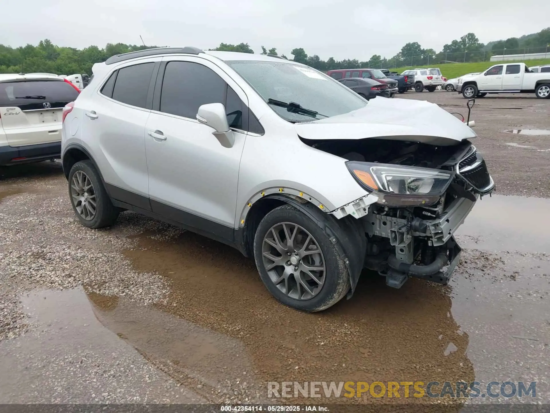 1 Photograph of a damaged car KL4CJ2SB8KB759002 BUICK ENCORE 2019