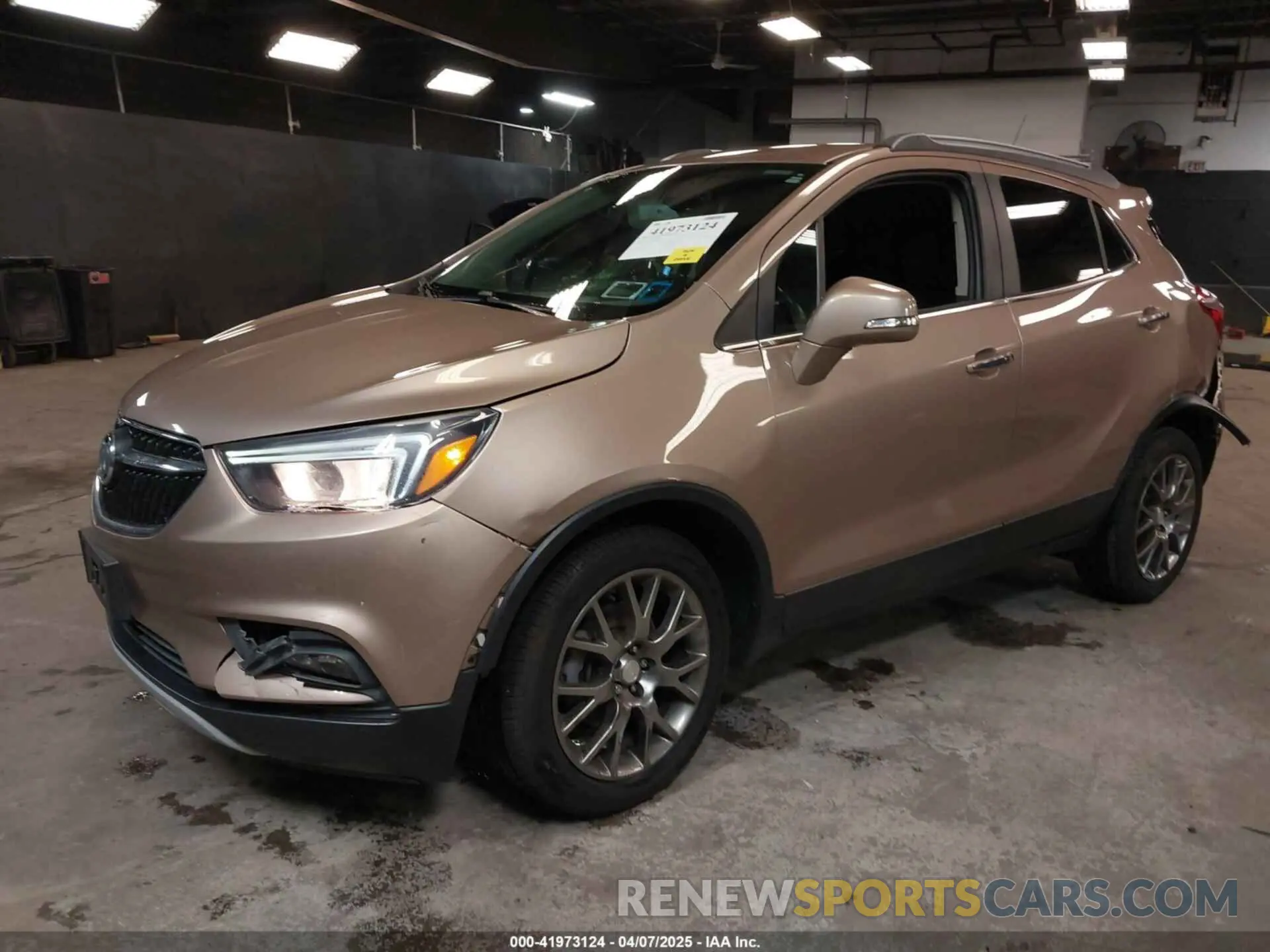 2 Photograph of a damaged car KL4CJ2SB8KB785177 BUICK ENCORE 2019