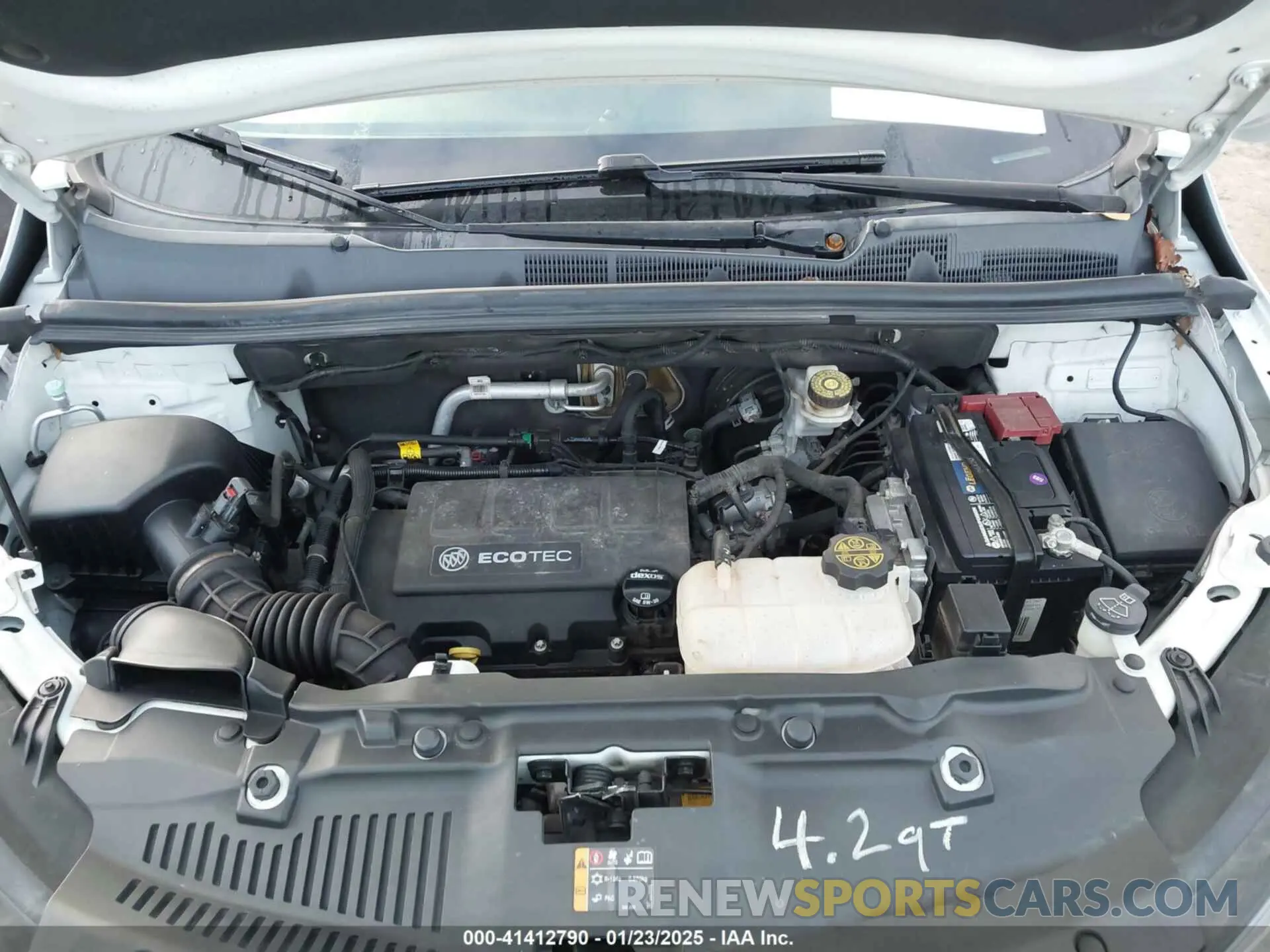 10 Photograph of a damaged car KL4CJ2SB8KB811051 BUICK ENCORE 2019