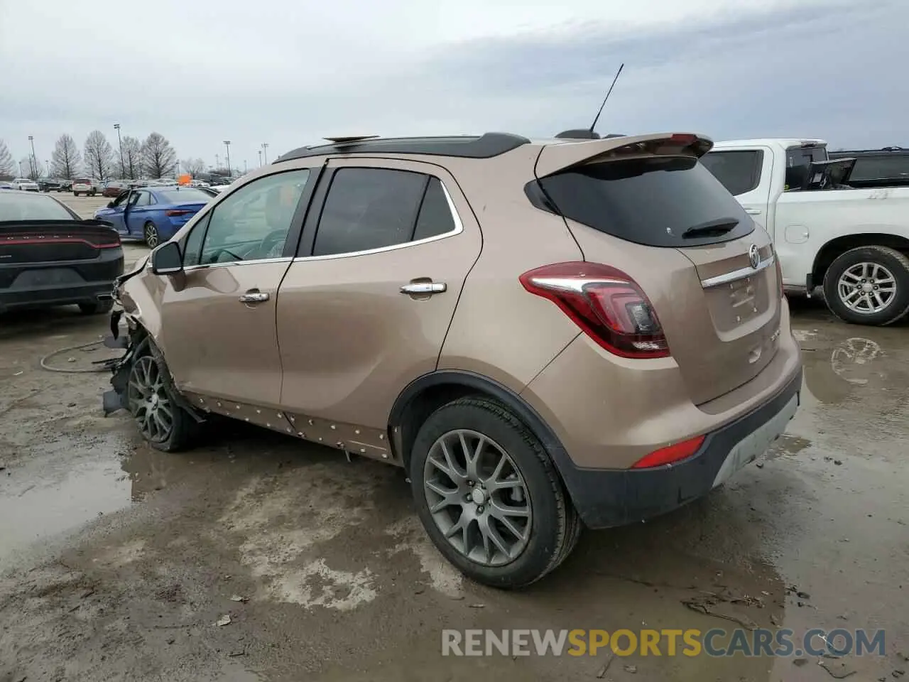 2 Photograph of a damaged car KL4CJ2SB9KB852398 BUICK ENCORE 2019