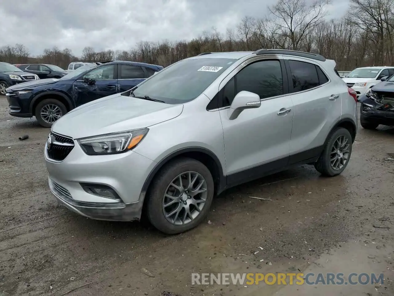 1 Photograph of a damaged car KL4CJ2SBXKB714112 BUICK ENCORE 2019