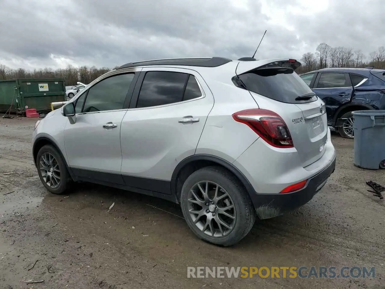 2 Photograph of a damaged car KL4CJ2SBXKB714112 BUICK ENCORE 2019