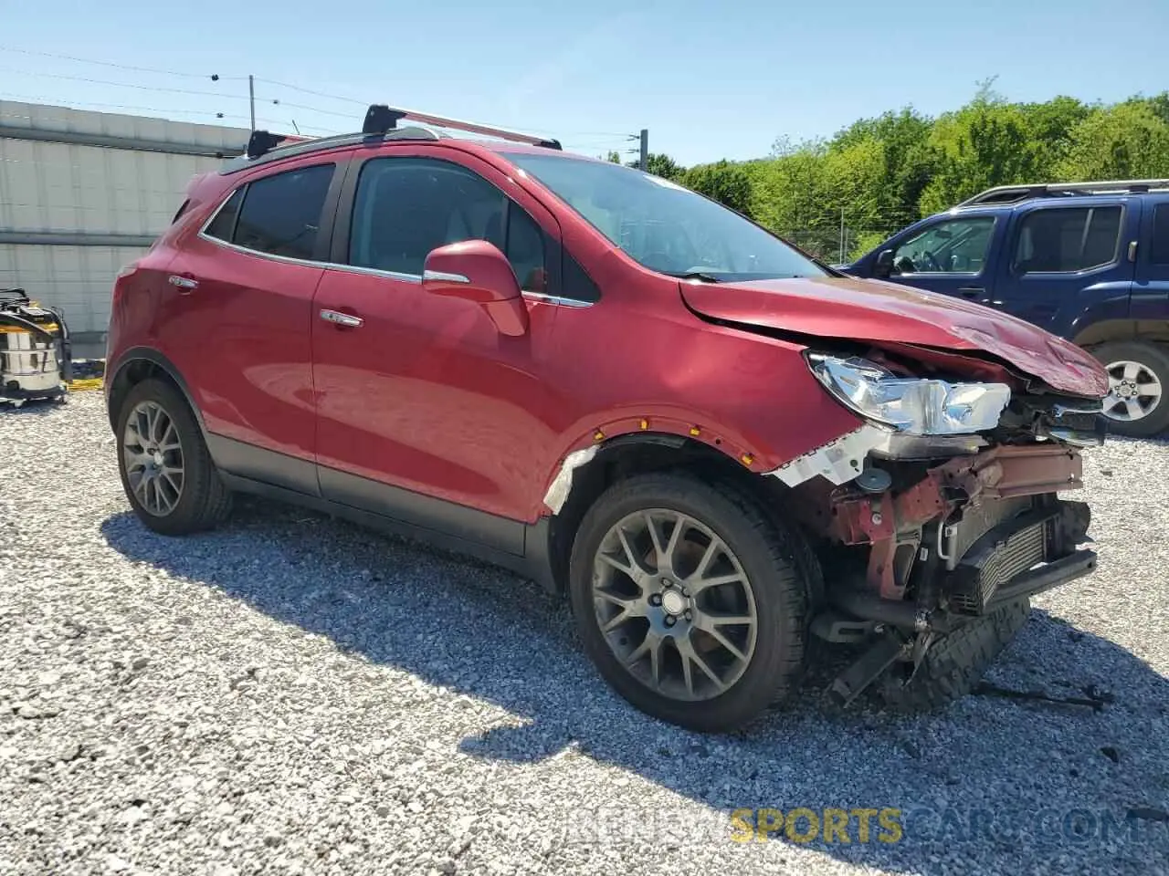 4 Photograph of a damaged car KL4CJ2SBXKB835559 BUICK ENCORE 2019