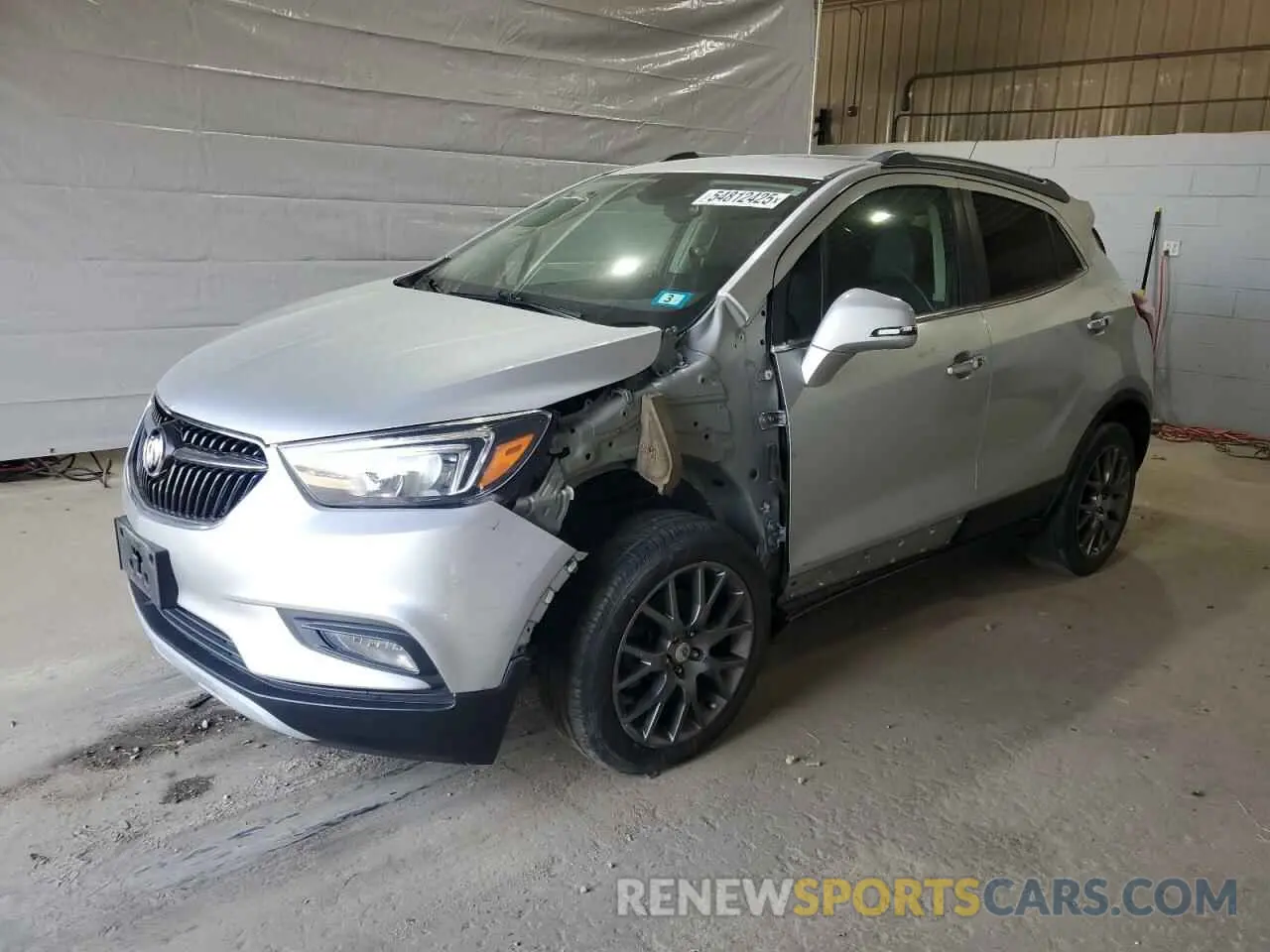 1 Photograph of a damaged car KL4CJ2SBXKB874524 BUICK ENCORE 2019