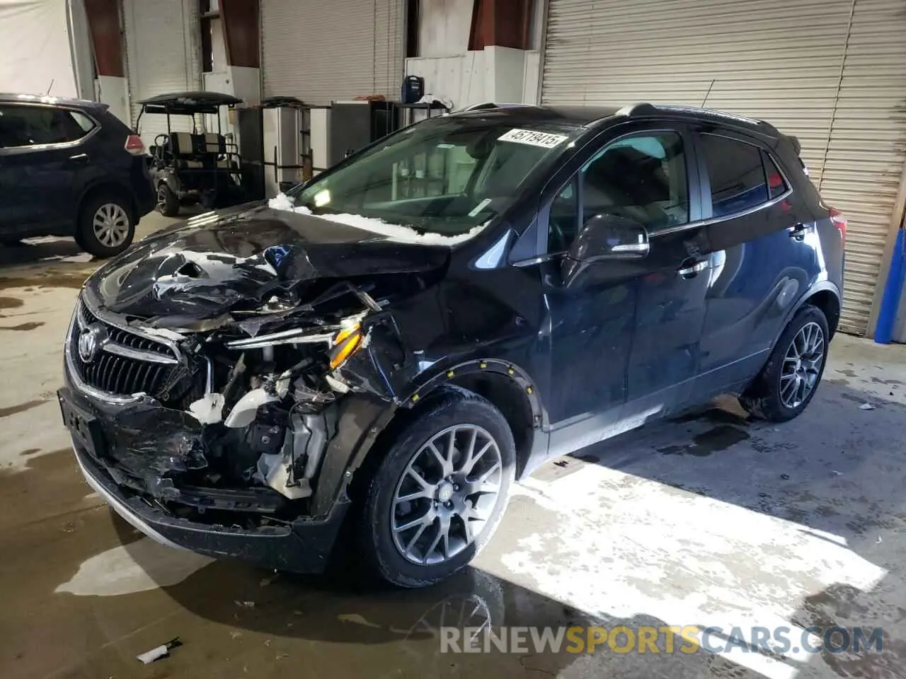 1 Photograph of a damaged car KL4CJ2SBXKB879691 BUICK ENCORE 2019