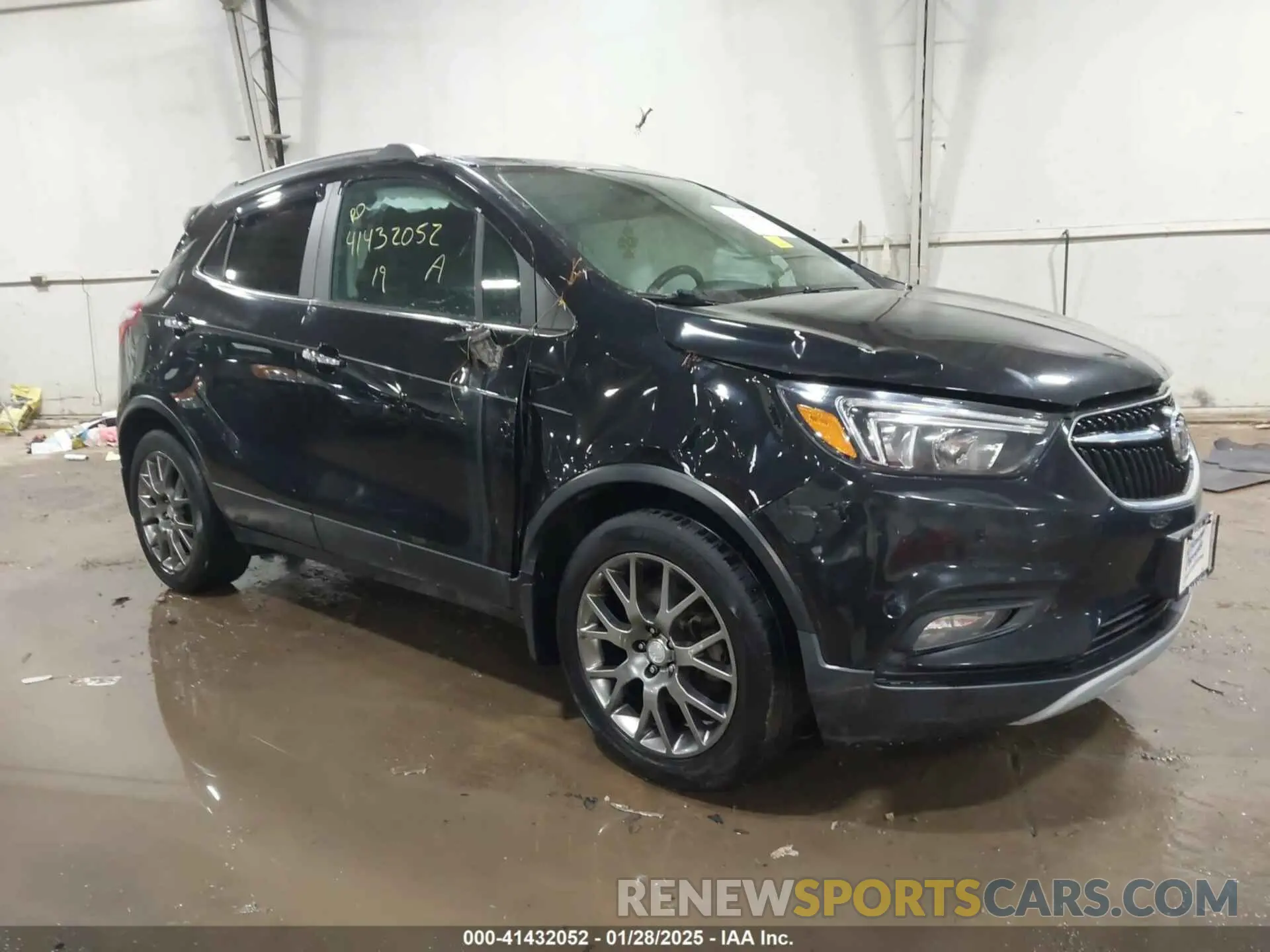 1 Photograph of a damaged car KL4CJ2SBXKB881568 BUICK ENCORE 2019