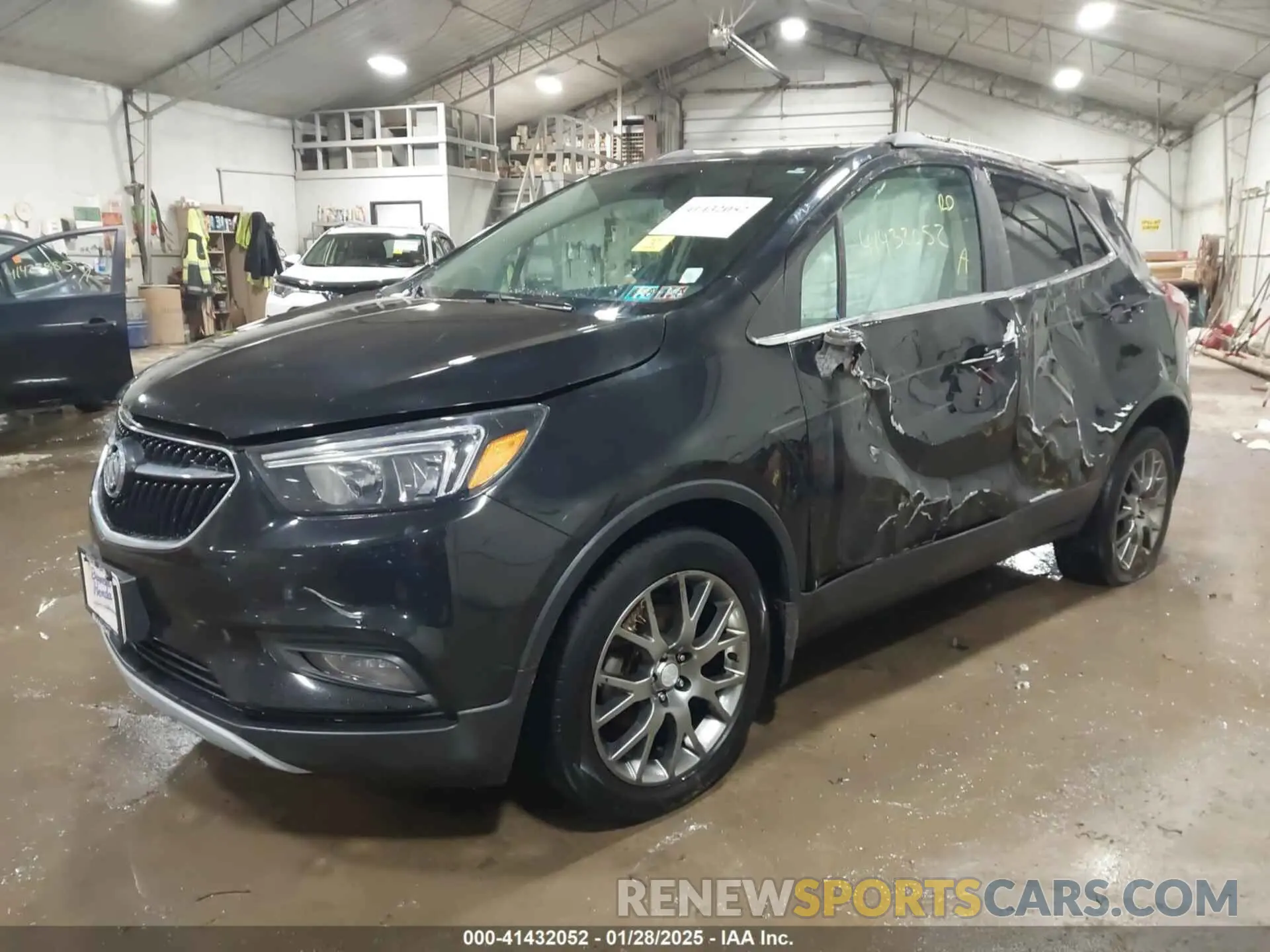 2 Photograph of a damaged car KL4CJ2SBXKB881568 BUICK ENCORE 2019