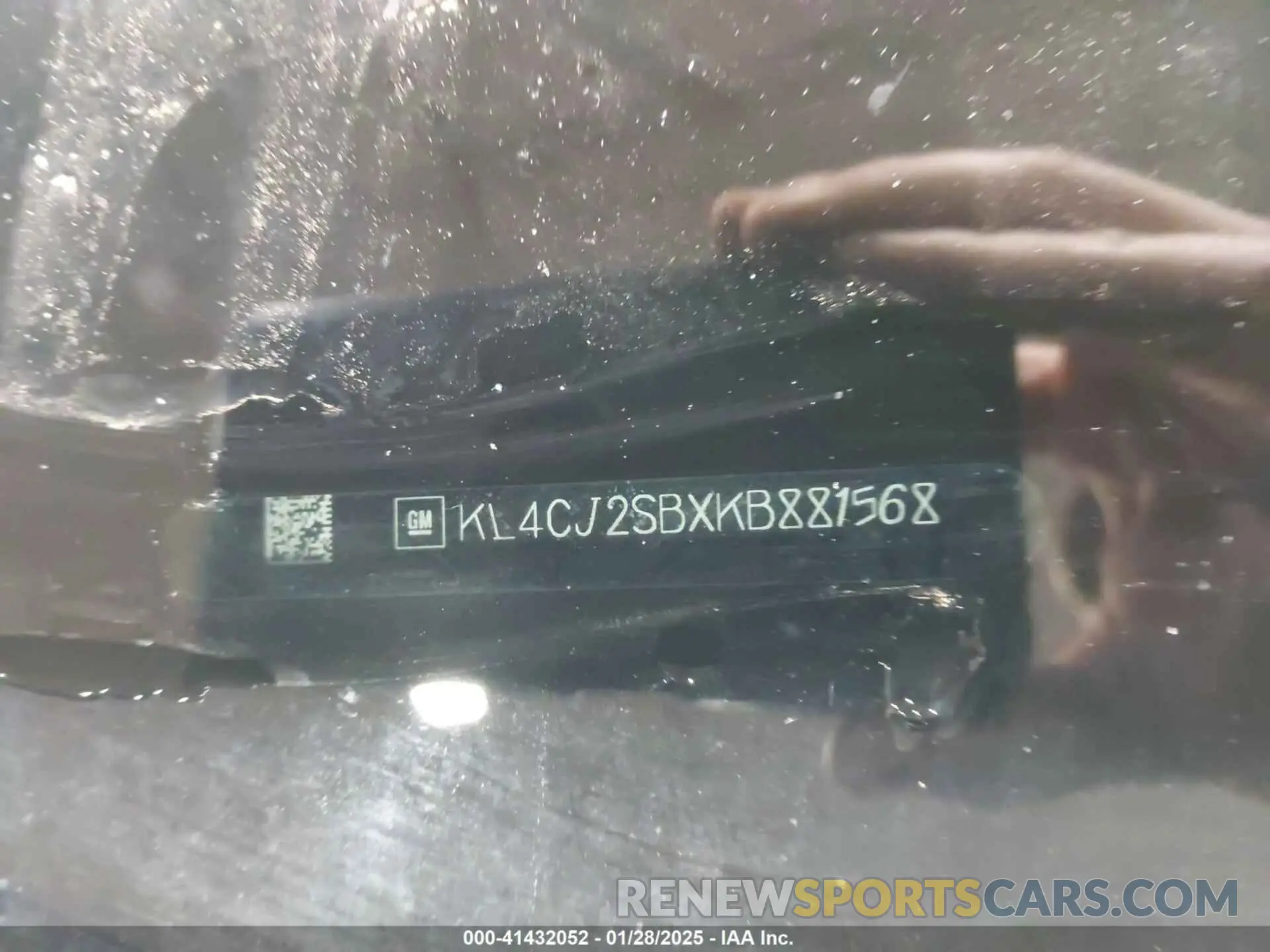 9 Photograph of a damaged car KL4CJ2SBXKB881568 BUICK ENCORE 2019
