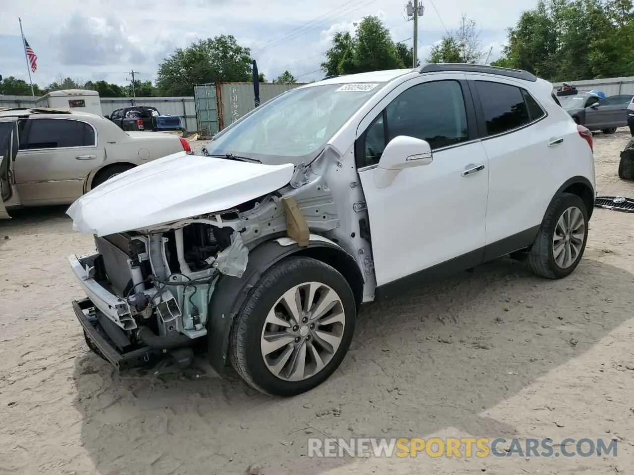 1 Photograph of a damaged car KL4CJASB0KB700178 BUICK ENCORE 2019